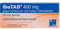 IBUTAD 400 mg gegen Schmerzen und Fieber Filmtabl.